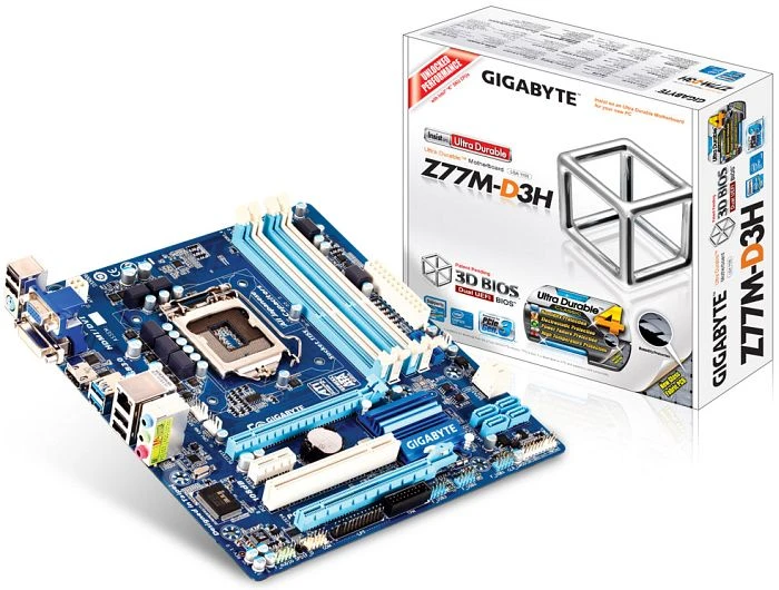 GIGABYTE GA-Z77M-D3H (Rev. 1.0) (Intel 1155)