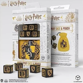 Q-Workshop Harry Potter Hufflepuff Dice & Pouch