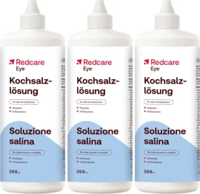 Redcare Eye Kochsalzlösung, 1.08l (3x 360ml)