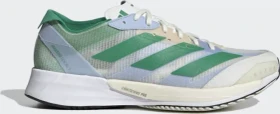 adidas Adizero Adios 7 white tint/court green/blue dawn (Damen)