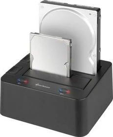 Sharkoon SATA Quickport Duo v.1, USB 2.0/eSATA