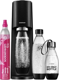 SodaStream Terra Vorteilspaket Trinkwassersprudler schwarz