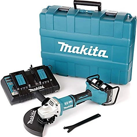 Makita DGA900PT2 Akku-Winkelschleifer inkl. Koffer + 2 Akkus 5.0Ah