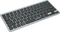Manhattan Ultra Slim Dual-Mode Wireless Keyboard, schwarz/silber, USB/Bluetooth, DE Vorschaubild