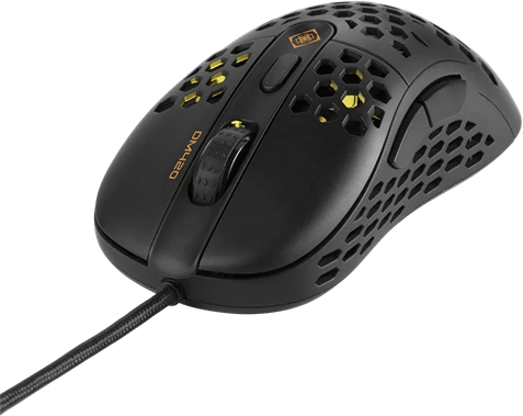 Deltaco DM420 Ultra-Light Gaming Mouse schwarz, USB