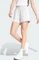 adidas Essentials 3-Streifen Cotton Trainingshose kurz light grey heather/white (Damen) Vorschaubild
