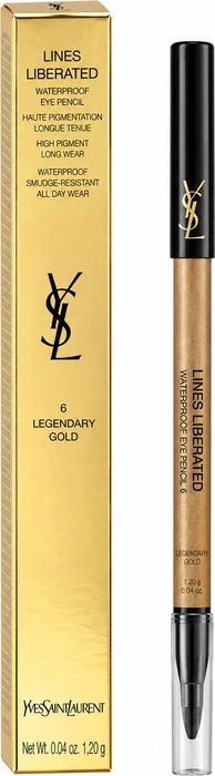 Yves Saint Laurent Lines Liberated Eyeliner Pencil 06 legendary gold, 1.2g