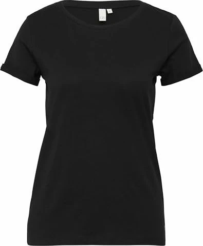 s.Oliver Jersey Crew Neck T-Shirt kurzarm schwarz (Damen)