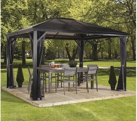 Sojag Verona Pavillon 10x10 anthrazit