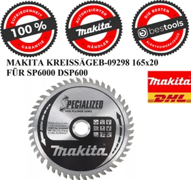 Makita Specialized Kreissägeblatt 48Z, 165x2.2x20mm, 1 Stück