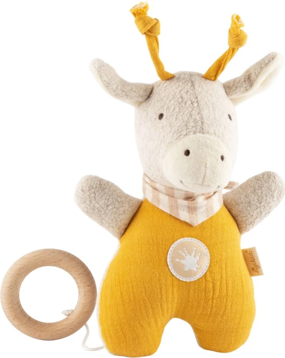 Sigikid Musselin Spieluhr Giraffe 21cm
