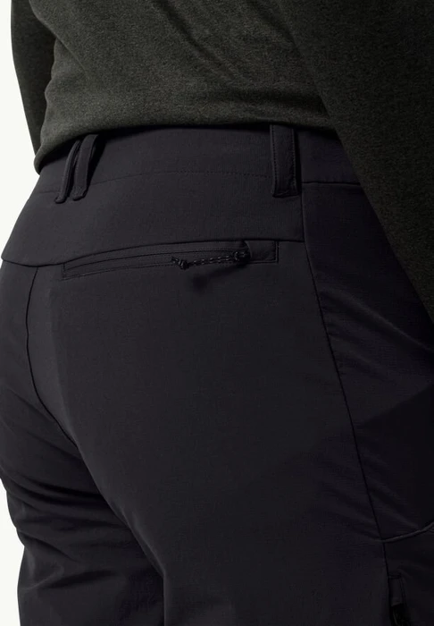 Jack Wolfskin Glastal Winter Hose lang schwarz (Herren)