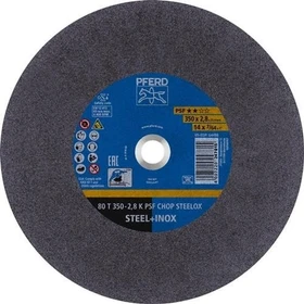 Pferd 80 T 350-2.8 K PSF CHOP STEELOX/25.4 Trennscheibe, 350x2.8x25.4mm, 10 Stück