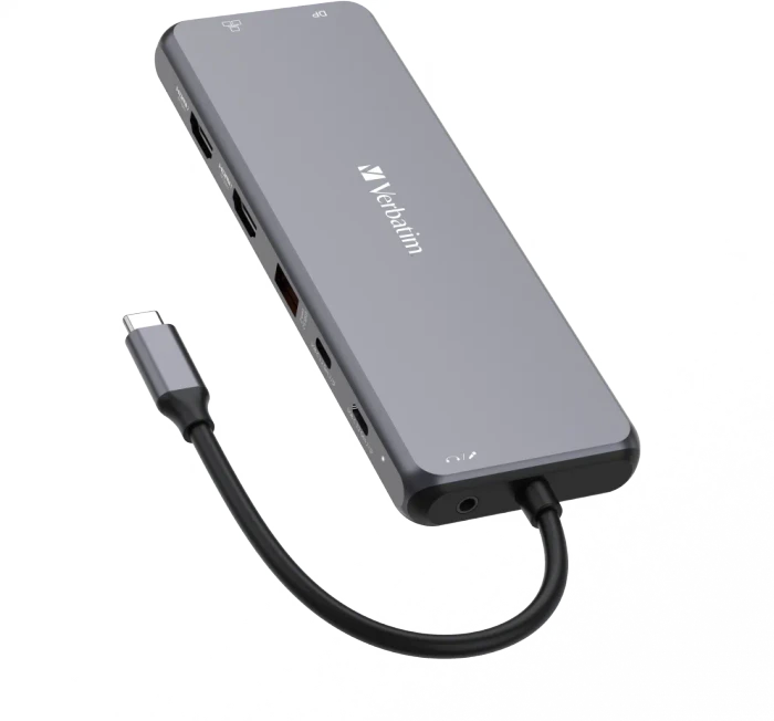 Verbatim USB-C Pro Multiport Hub CMH-13, USB-C 3.1 [Stecker]