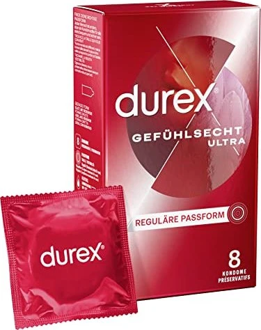 Durex Gefühlsecht Ultra, 8 Stück