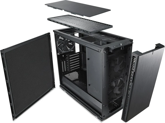 Fractal Design Define R6 Blackout, schallgedämmt