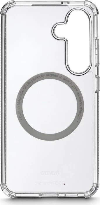 Hama Handyhülle Extreme Protect magnetisch für Samsung Galaxy S25+ transparent