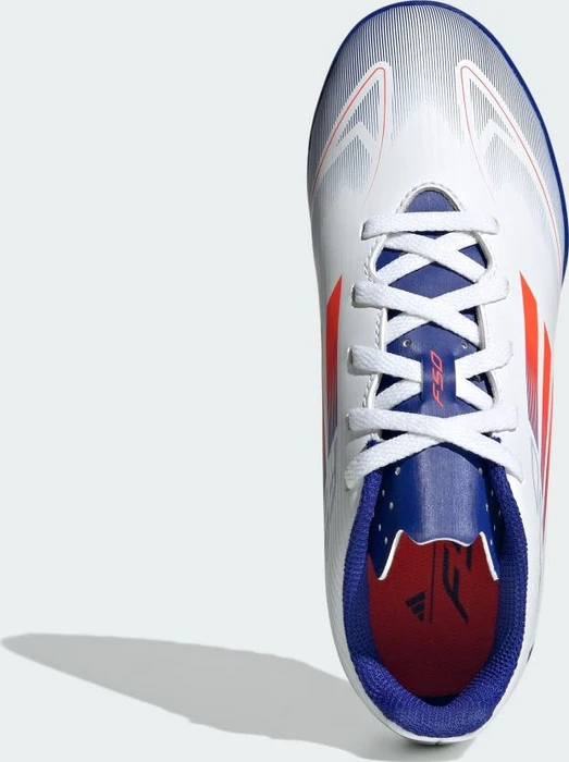 adidas F50 Club TF cloud white/solar red/lucid blue (Junior)