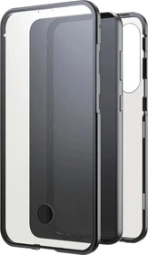 Black Rock 360° Glass Case für Samsung Galaxy S23 FE schwarz