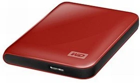 Western Digital WD My Passport Essential rot 750GB, USB 3.0 Micro-B