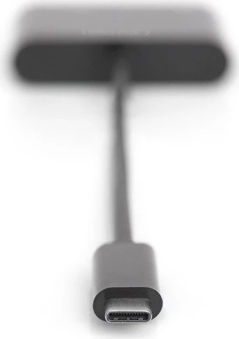Digitus USB-C auf VGA Multiport Adapter schwarz