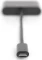 Digitus USB-C auf VGA Multiport Adapter schwarz Vorschaubild