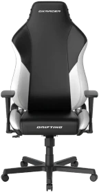 DXRacer Drifting Series 2023 L Kunstleder Gamingstuhl, schwarz/weiß