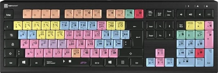 LogicKeyboard Astra Avid Pro Tools PC, USB, FR