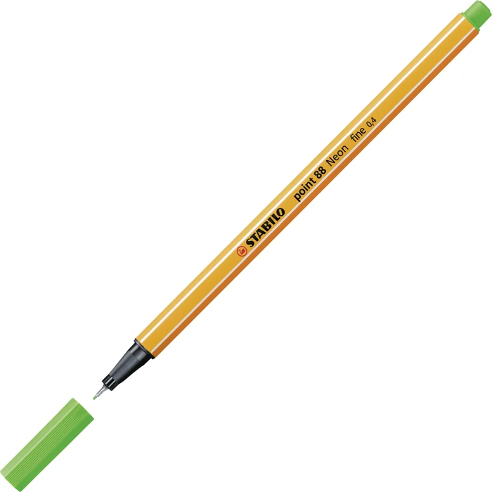 STABILO point 88 Color Parade schwarz/orange sortiert, 20er-Set, Kunststoffetui
