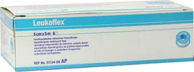 BSN medical Leuflex wasserdicht transparent, 5cm x 5m, 6 Stück