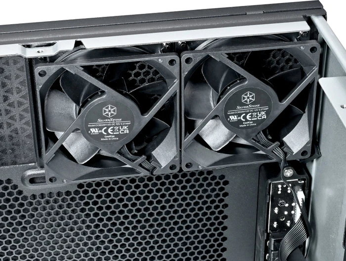 SilverStone RM53-502, Rackmount Server, schwarz/grau, 5HE, ATX