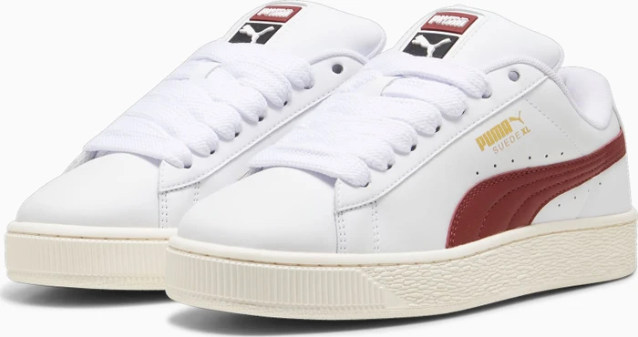 Puma Suede XL Leather puma white/intense red