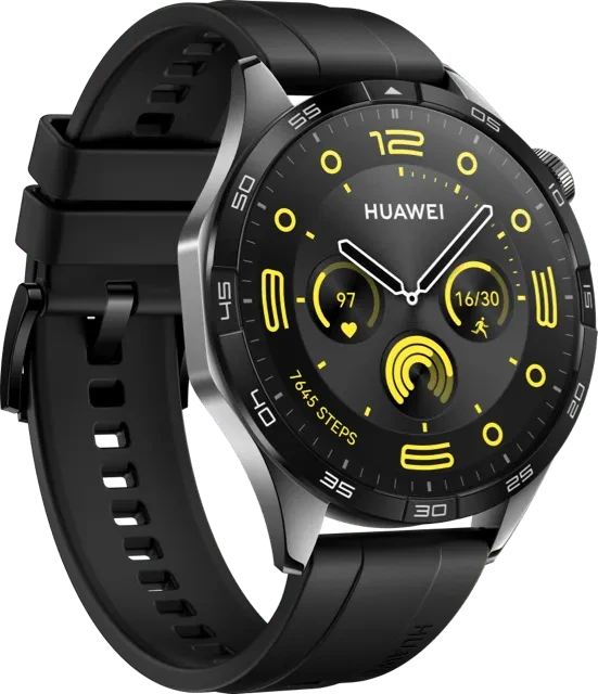 Huawei Watch GT 4 46mm Black Fluorelastomer