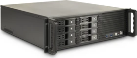 Inter-Tech IPC 3U-3508, schwarz, 3HE, ATX
