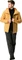 Vaude Yaras Warm Rain Fahrradjacke burnt yellow (Herren) Vorschaubild