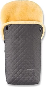 Hofbrucker Putzi Limited Edition Lammfell-Fußsack grau