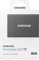 Samsung Portable SSD T7, grau, 1TB, USB-C 3.1 Vorschaubild