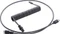 CableMod Pro Coiled Keyboard Cable USB Micro-B auf USB-A, Tastaturkabel (Spiral-Textilkabel), 1.5m, Carbon Grey Vorschaubild