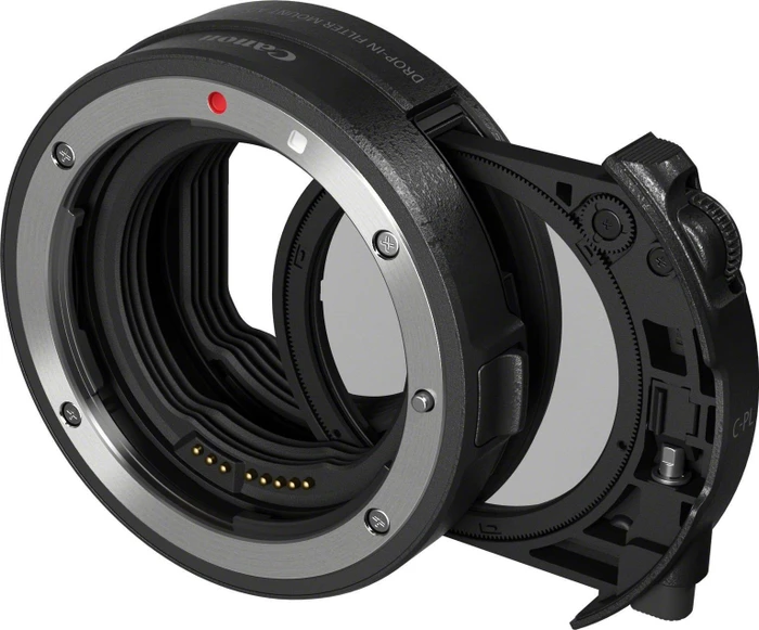 Canon Objektivadapter EF-EOS R mit Drop-In Filter V-ND
