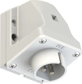 PCE CEE-Wandgerätestecker 16A 2p 42VAC 50/60Hz IP44 TWIST