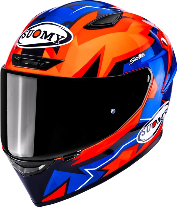 Suomy Track-1 Firestorm blau/schwarz/orange
