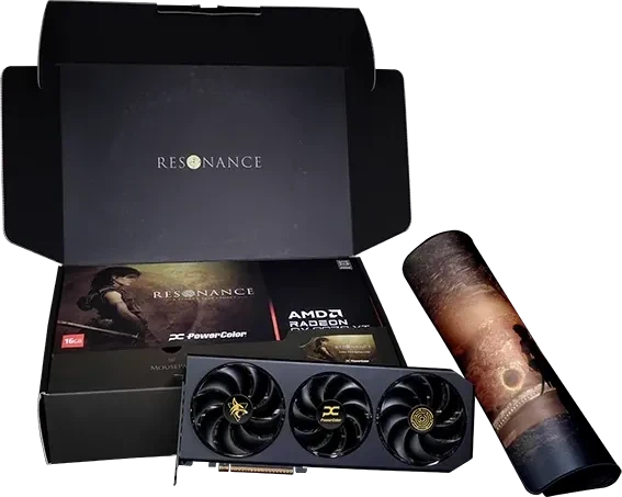 PowerColor Hellhound Radeon RX 9070 XT Resonance Edition, 16GB GDDR6, HDMI, 3x DP