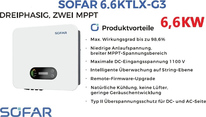SofarSolar 6.6KTLX-G3