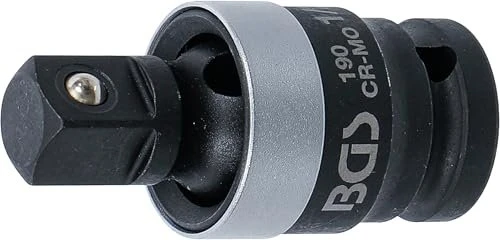 BGS technic Kraft-Kugelgelenk Steckschlüssel-Adapter, 1/2"