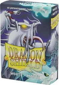 Dragon Shield Matte Sleeves Japanese white, 60 Stück