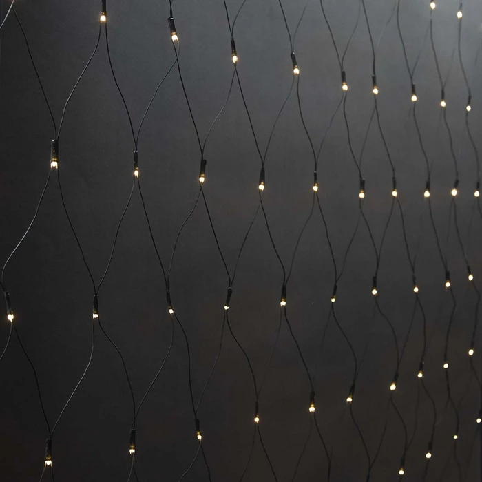 Nedis CLLN320 Dekorative Netzlichter Lichtervorhang LED 320x warmweiß