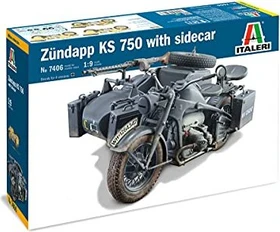 Italeri Zundapp KS 750 with Sidecar