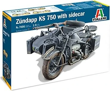 Italeri Zundapp KS 750 with Sidecar