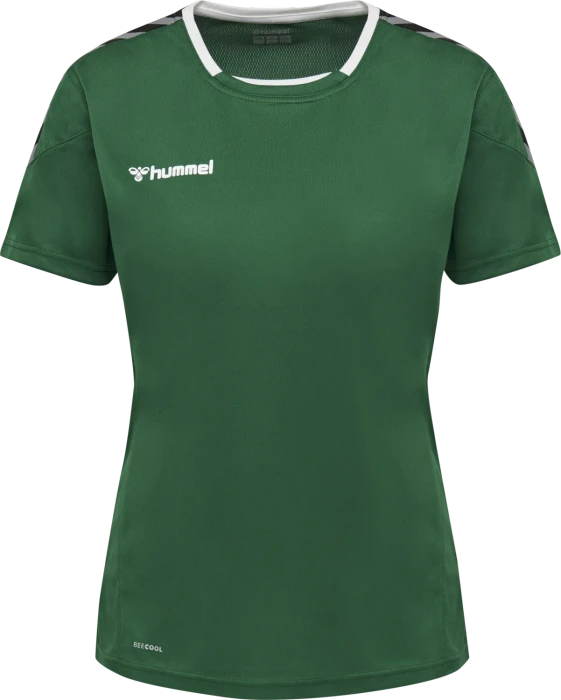 hummel Authentic Poly Jersey Funktionsshirt kurzarm evergreen (Damen)