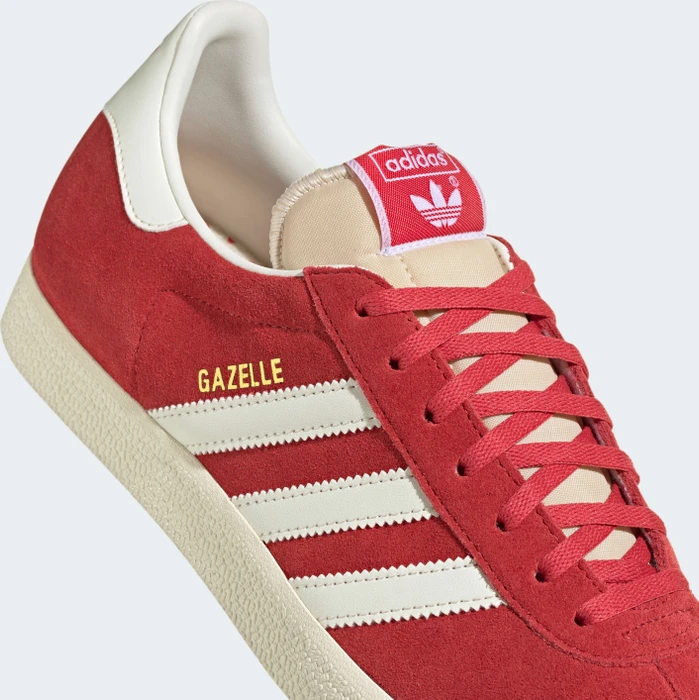 adidas Gazelle glory red/off white/cream white (Herren)